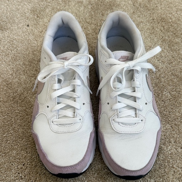 Nike Air Max SC Women's White and Light Purple Sneakers - Picture 2 of 10
